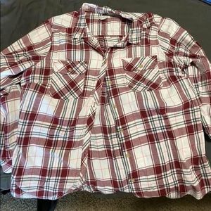 Plaid button up